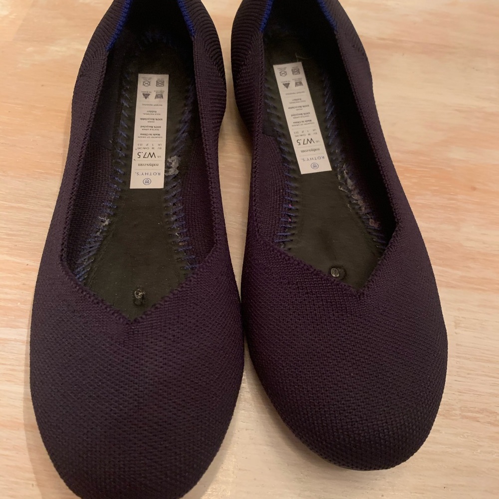Rothys Navy Blue Shoes